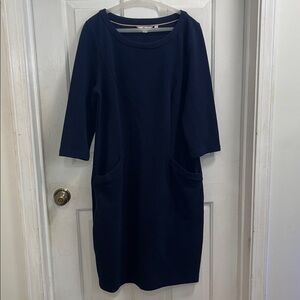 Boden size 10 L US (UK 14) in navy. Classic